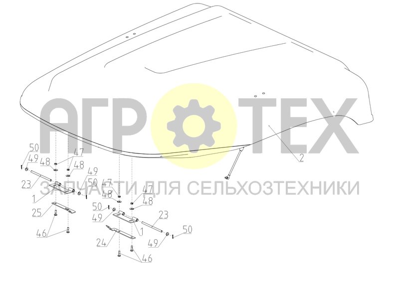 Крыша (S340.06.04.000Ф) (№49 на схеме)